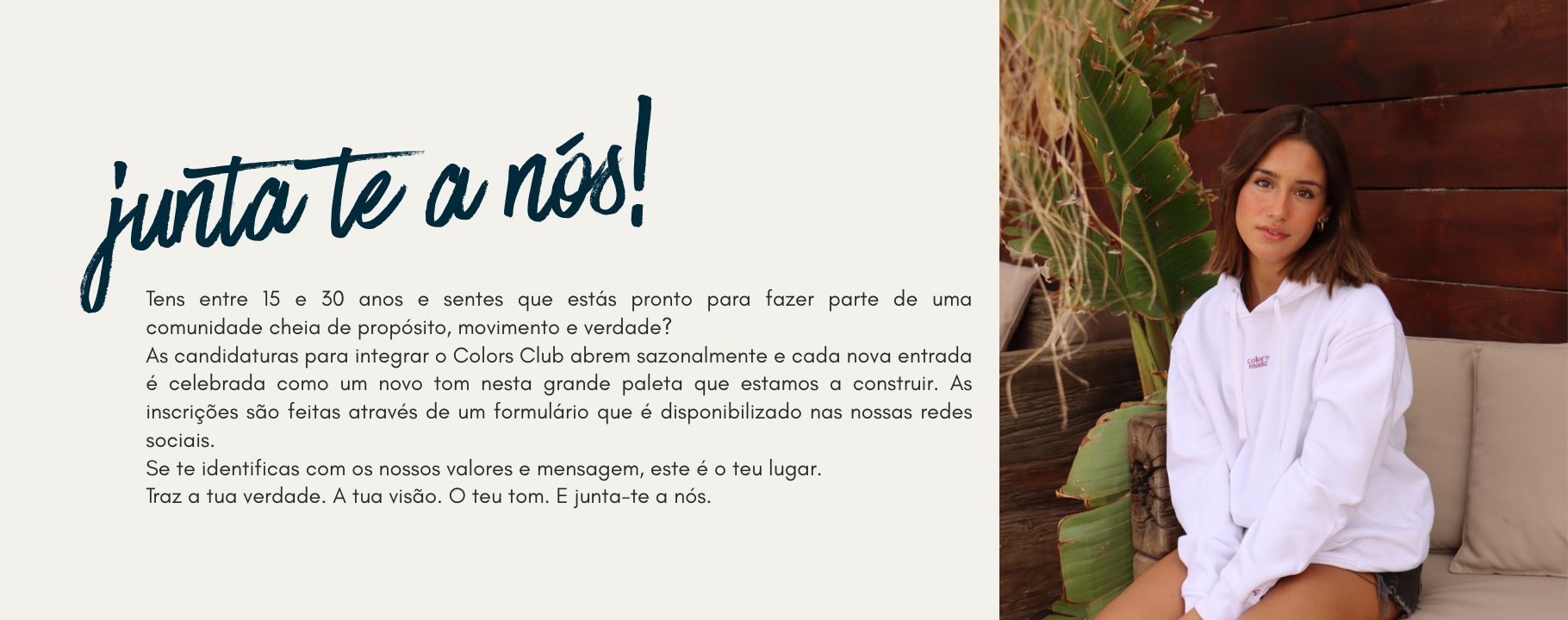 Junta-te a nós!